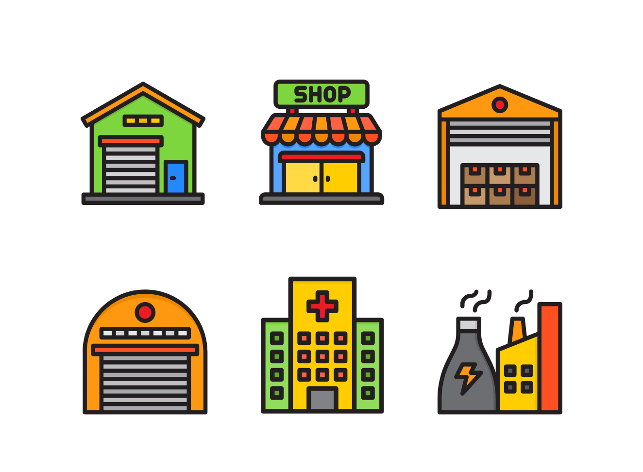 industries building graphics art