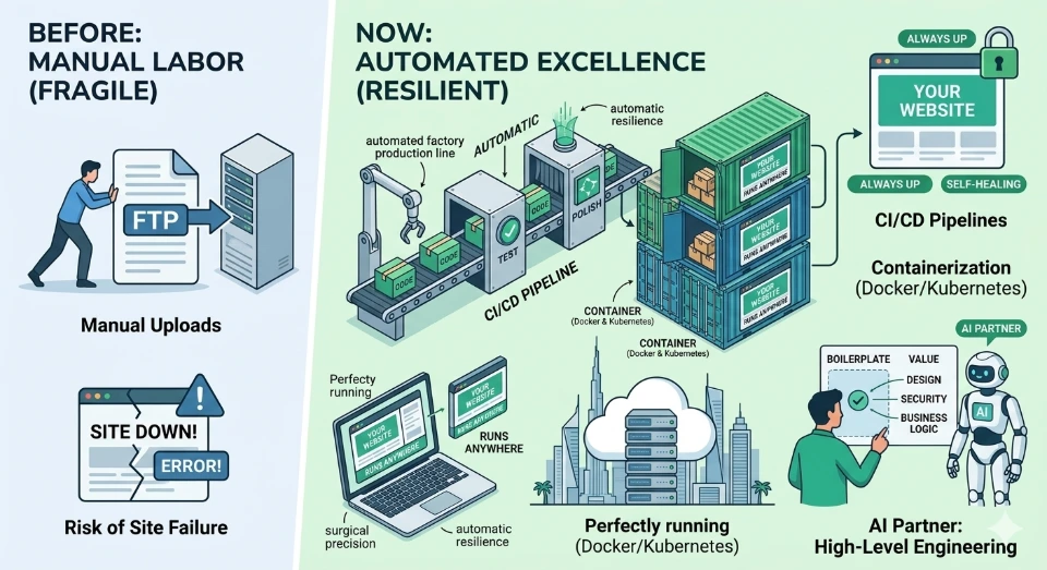 manual labor fragile systems automated excellence resilience transformation