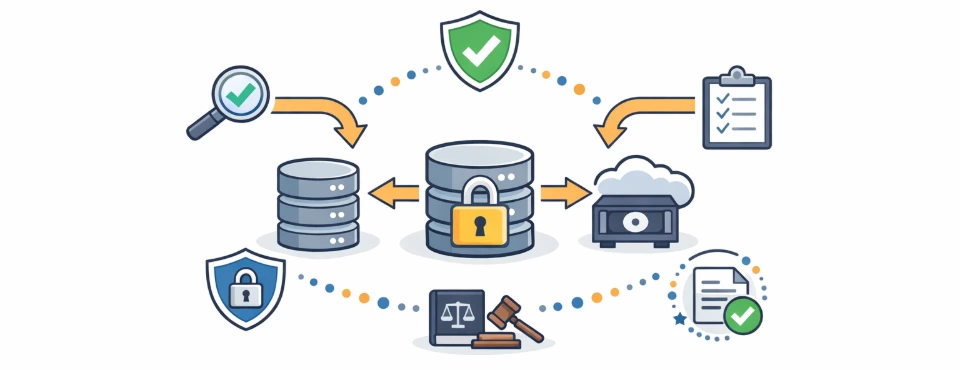 database security compliance encryption access control data protection regulatory compliance auditing risk management secure database systems