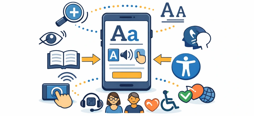 mobile accessibility standards inclusive design screen reader support contrast compliance touch navigation usability guidelines mobile accessibility