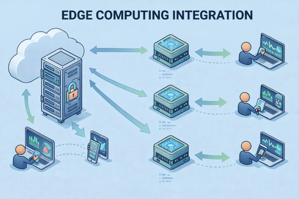 edge computing integration cdn server data distribution edge nodes low latency real time processing iot gaming live applications network optimization