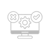 system testing icon