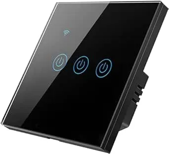 [LS220-GM3] Nature Switch (MATTE) (Black AG Glass - Gray 3 way)