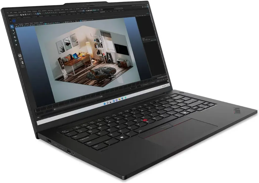 لينوفو ثينك باد P14s الجيل الخامس محطة عمل متنقلة  إنتل كور™️ ألترا 5-135H vPro | 512GB SSD | 32GB DDR5 RAM | 14.5″ WUXGA (1920×1200) شاشة IPS | ويندوز 11  برو | كاميرا ويب IR | لوحة مفاتيح مضاءة باللون الأسود | قارئ بصمات الأصابع | صندوق مفتوح جديد