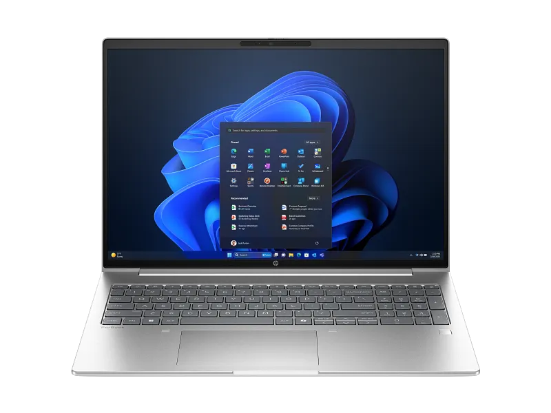 HP ProBook 4 G1i 16 | BP90D1PT#ABG Intel Core Ultra 7-255U | 16GB RAM | 512GB SSD | 16" WUXGA Non-Touch Display | US English Keyboard | Windows 11 Pro | Silver Color | 1 year shop warranty